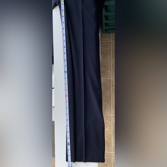 Ladies Classic Talbots Navy 2P Business Slacks - Picture 3 of 6